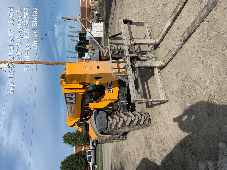 2020 JCB 509-42 Cab/Heat/Air, Solid Tires, Work Lights, Beacon, Aux Hydraulics, Back up Alarm, Lifting Eye, ES Decals