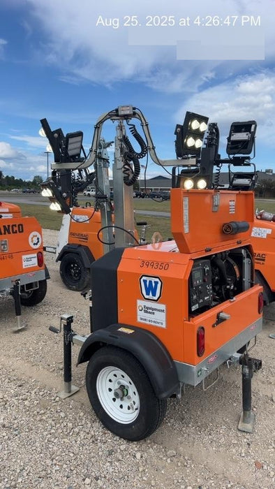 2024 Wanco WLTT-4MM4K Diesel, Deep Sea Controller, Shore Power Plug, Auto Start, (4) 350W LED Floodlights, 4kW Generator, 60 Gal Fuel Tank, 2" Ball, T3