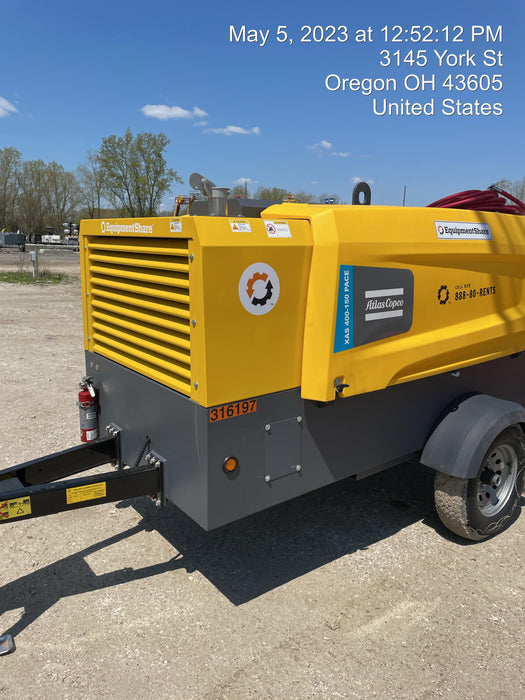 2023 ATLAS COPCO XAS 400-150 PACE