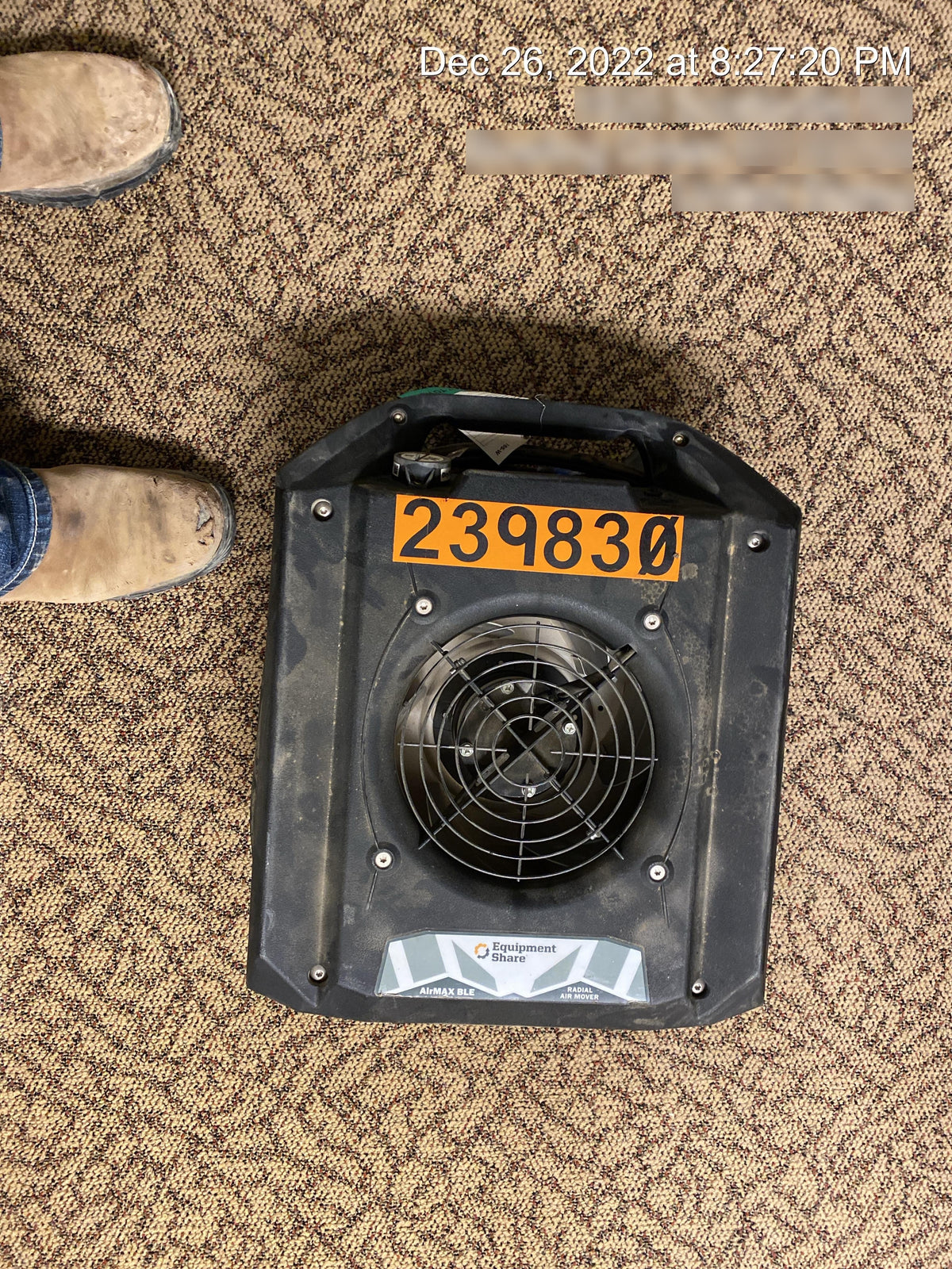 2022 PHOENIX AirMAX Radial Air Mover