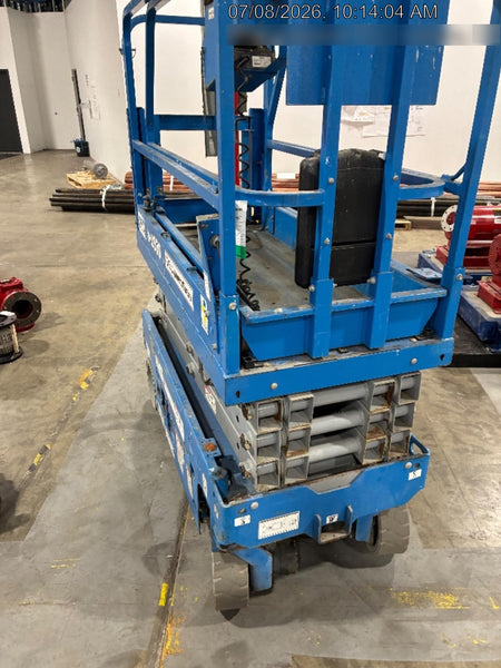2020 Genie GS-1930 Solid Non Marking Tires, Beacon, Folding rails with half height swing gate