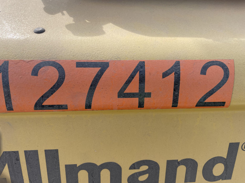 2021 Allmand NLV3GR (4) LED Light Fixture 350W, 23' Vertical Mast, 3kW Prime, Towable, Deep Sea L401, Leveling Jacks, Yanmar T4F 5.8hp