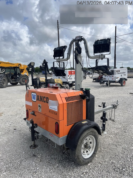 2024 Wanco WLTT-4MM4K Diesel, Deep Sea Controller, Shore Power Plug, Auto Start, (4) 350W LED Floodlights, 4kW Generator, 60 Gal Fuel Tank, 2" Ball, T3