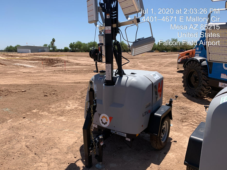 2019 Wacker Neuson LTV6K-LED Standard LED Towable Light Tower w/None