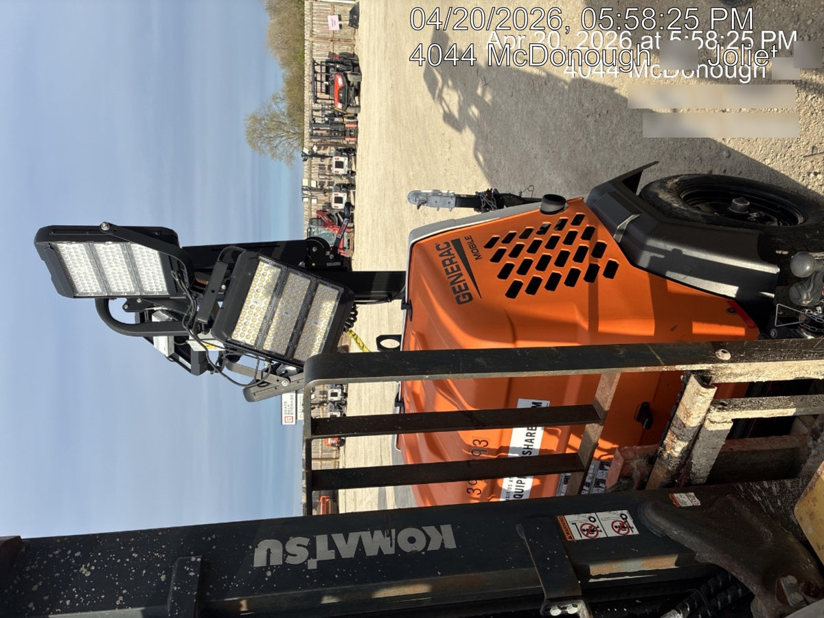 2024 Generac MLT2 Diesel, Flex Switch 120V Input, Powerzone Controller, 
(4) 320W LED Lights, 4kW Generator, 39.9 Gal Fuel Tank, 2" Ball, T3