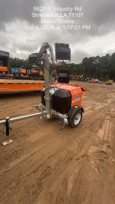 2024 Wanco WLTT-4MM4K Diesel, Deep Sea Controller, Shore Power Plug, Auto Start, (4) 350W LED Floodlights, 4kW Generator, 60 Gal Fuel Tank, 2" Ball, T3