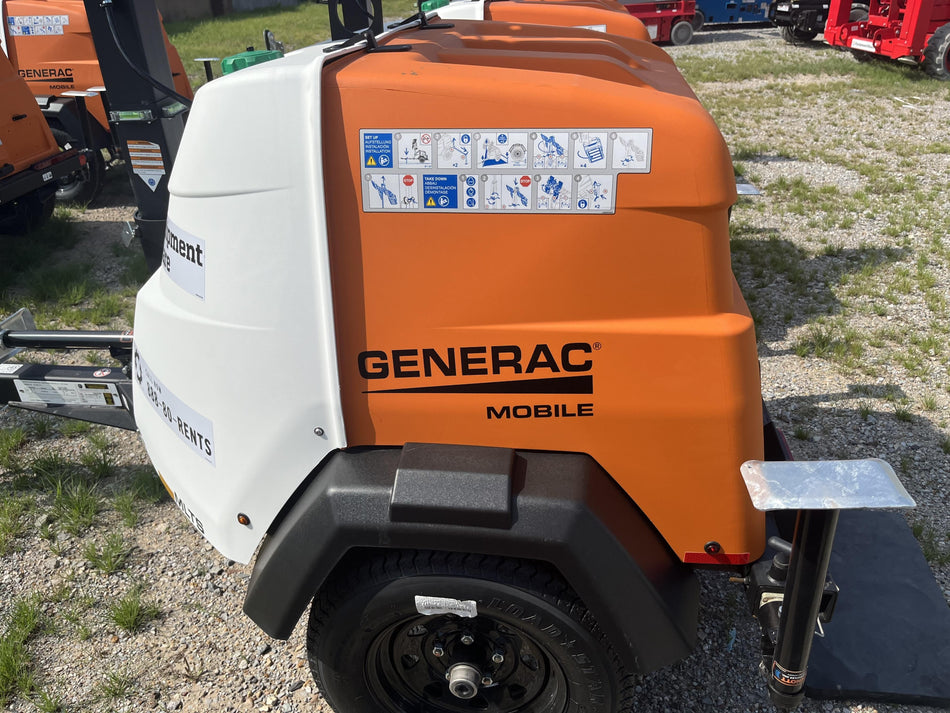 2023 Generac MLT2 Diesel, Flex Switch 120V Input, Powerzone Controller, (4) 320W LED Lights, 4kW Generator, 39.9 Gal Fuel Tank, 2" Ball, T3