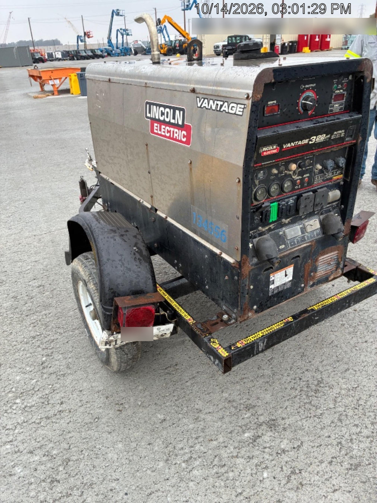 2021 Lincoln Electric Vantage 322 Ready Pak 3