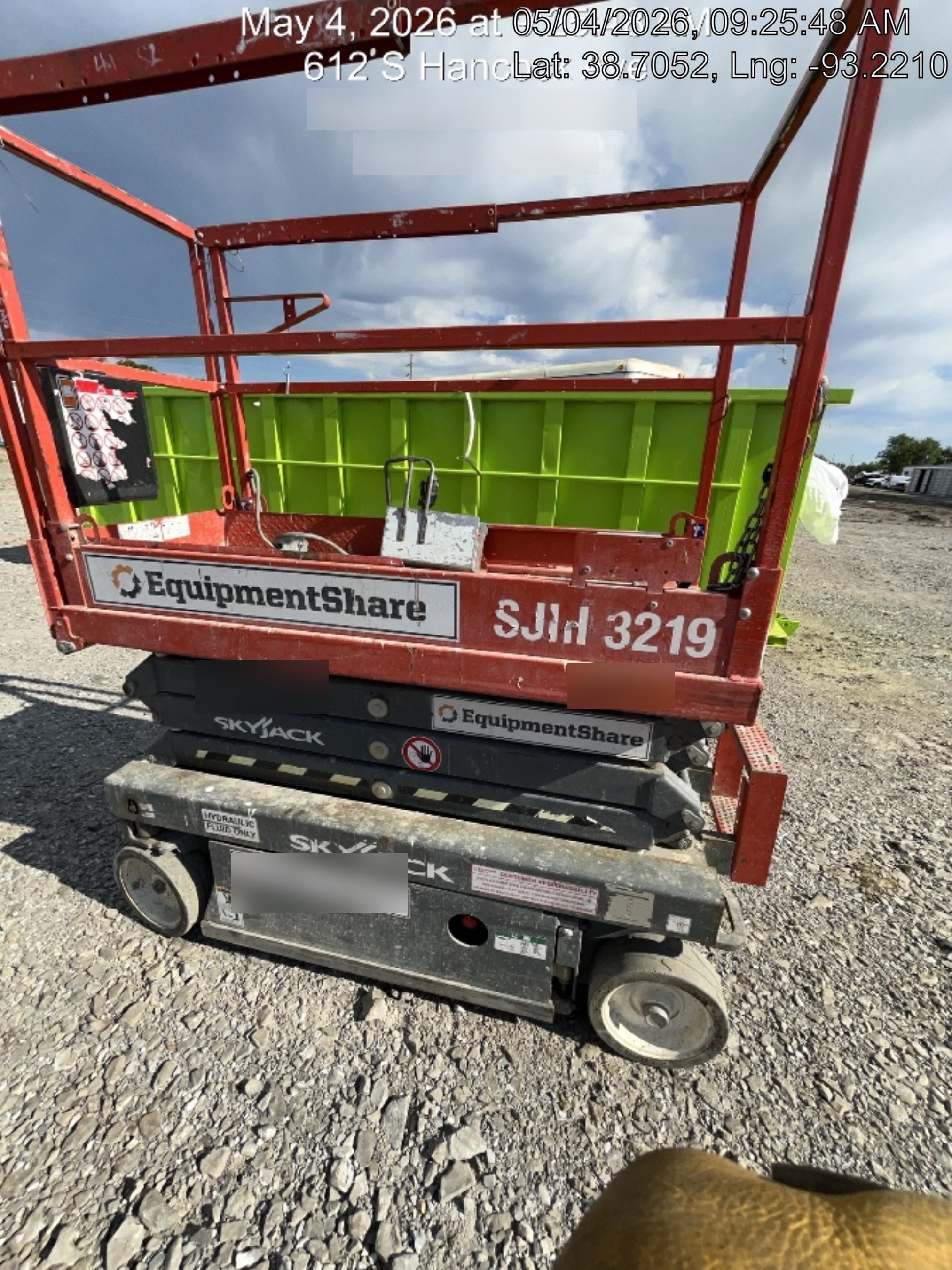 2019 Skyjack SJIII-3219 Standard w/Trojan Batteries