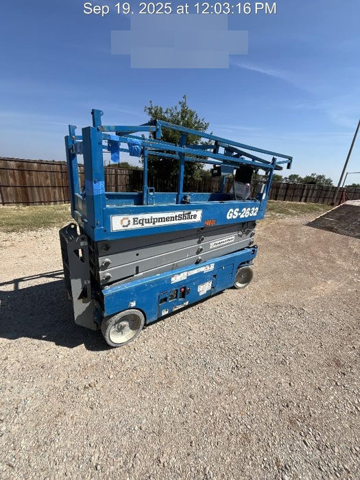 2016 Genie GS-2632 Genie GS2632 Scissor Lift