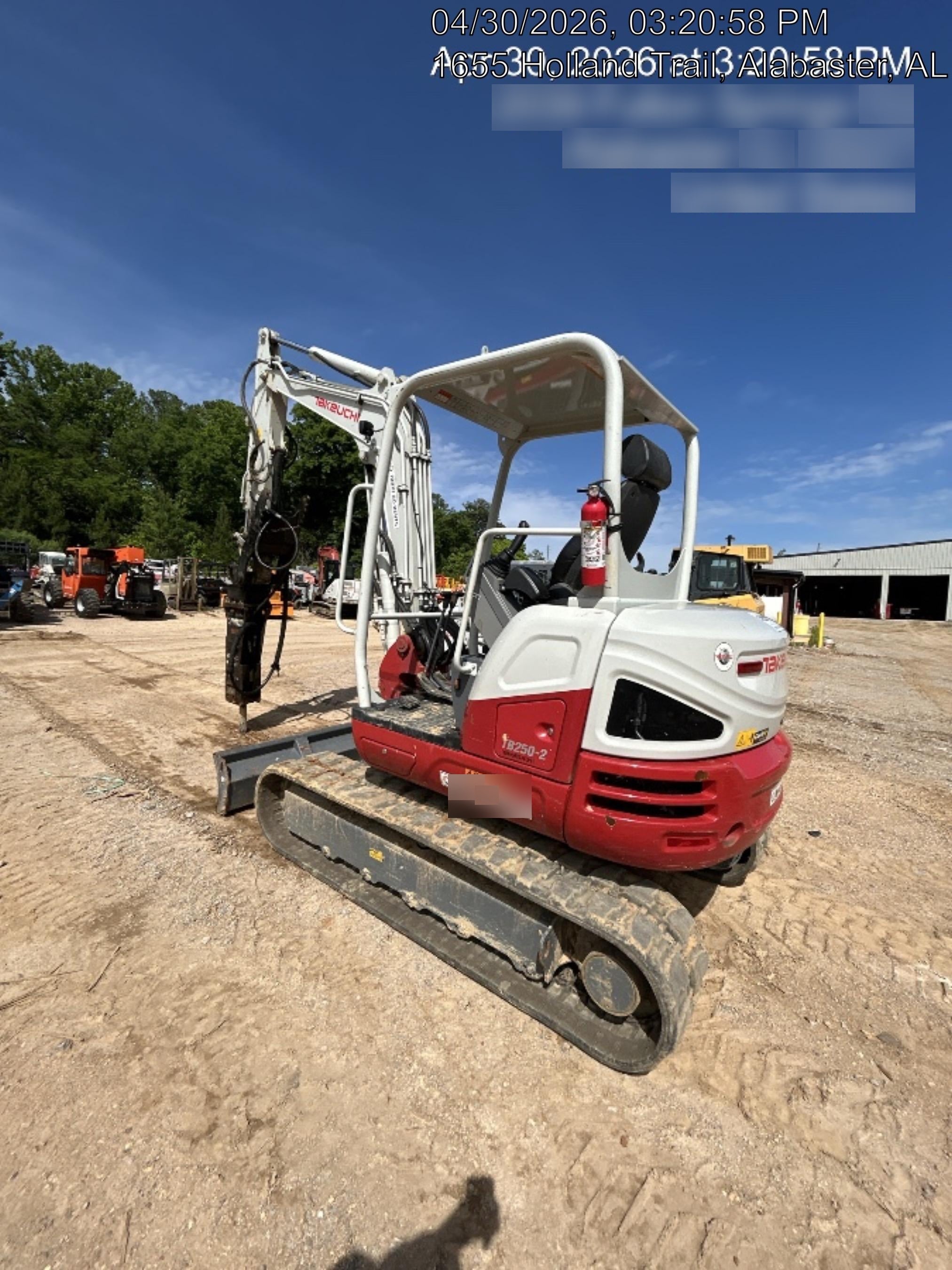 2024 TAKEUCHI TB250-2R