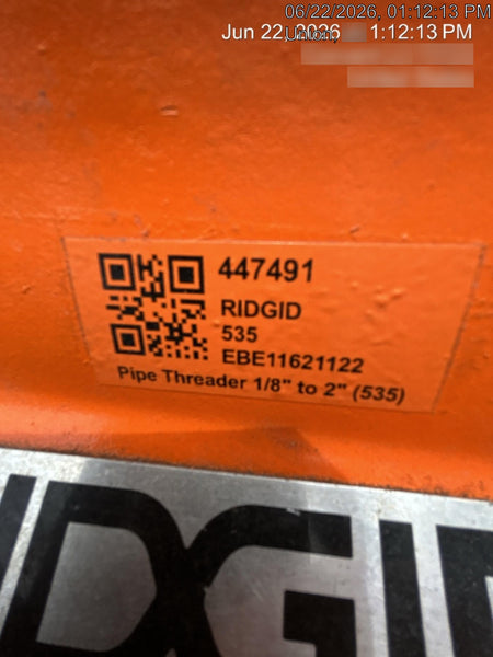 2024 RIDGID 535