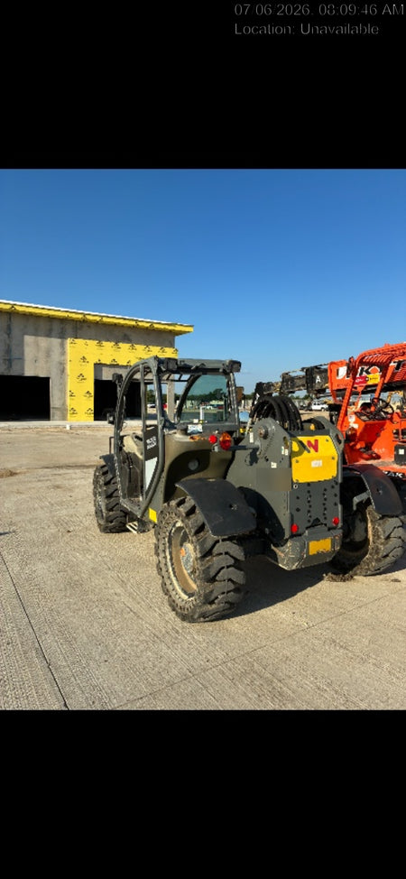 2018 Wacker Neuson TH627 Wacker Neuson TH627 Telehandler w/Canopy, Solid Tires, 48" Carriage and Forks