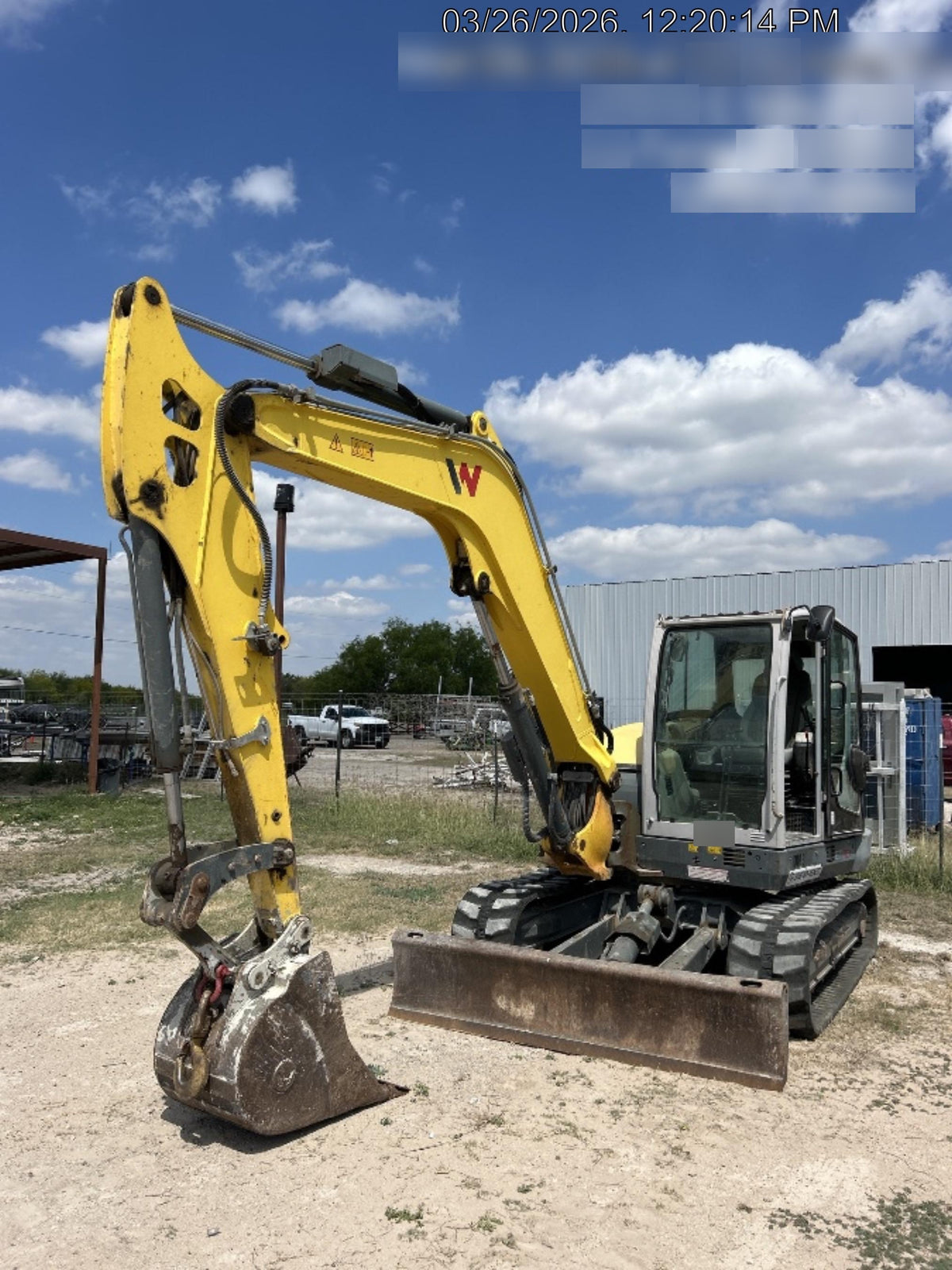 Wacker Neuson ET90 Wacker Neuson ET90 w/TRK, CAB, Bucket
