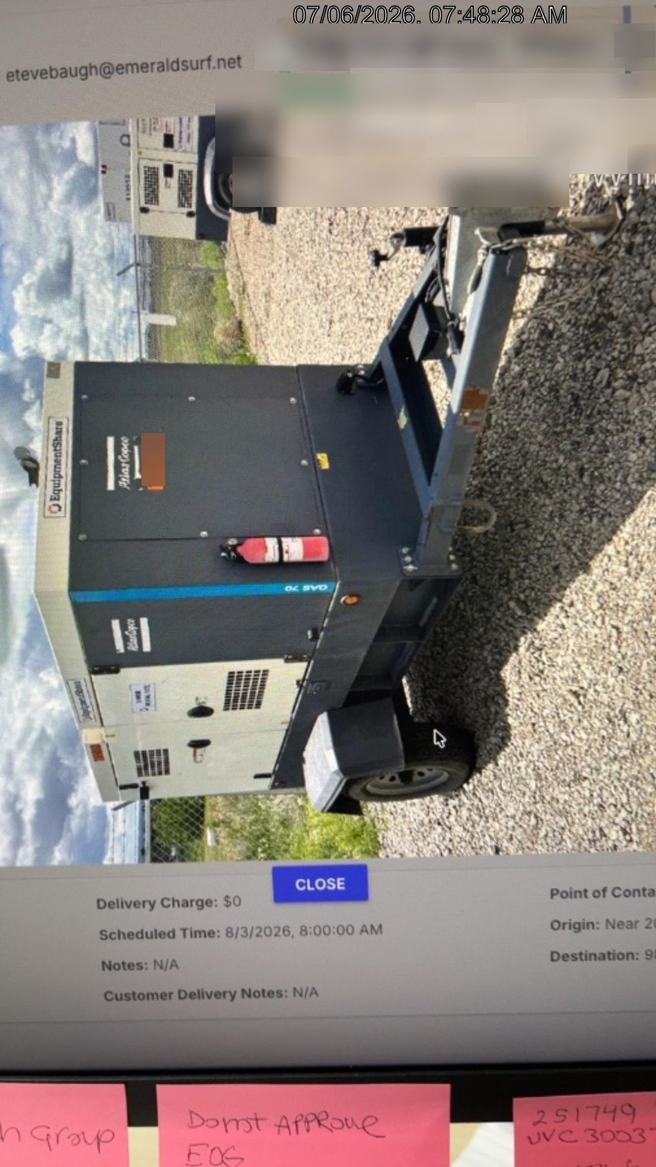 2021 ATLAS COPCO QAS 70