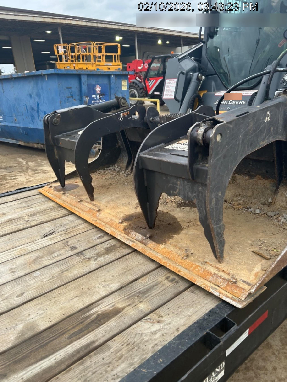 2019 PALADIN 76" Scrap Grapple Bucket - Paladin