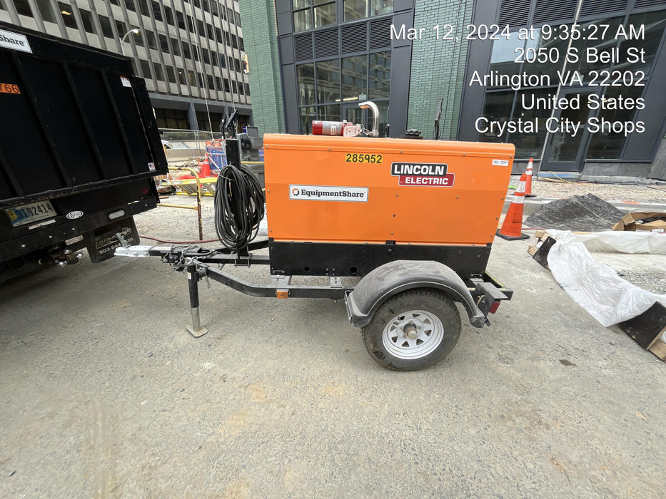 2022 Lincoln Electric LE400 Kubota V1505, Trlr, Cable Rack, Light Kit, ES Decals, T3