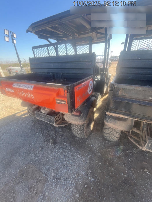 2021 Kubota RTV-X1140W-H Plastic Canopy, Windshield Acrylic Clear, LED Strobe Light, Wire Harness Kit, Back up Alarm