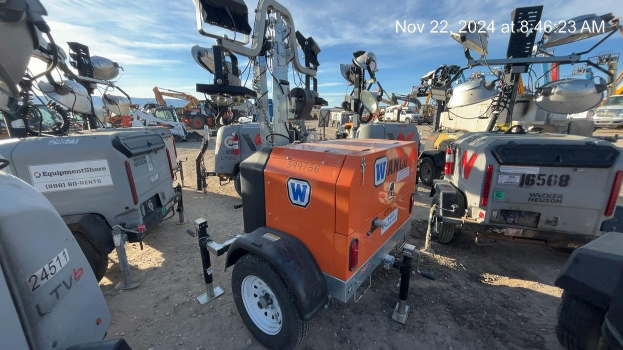 2024 Wanco WLTT-4MM4K Diesel, Deep Sea Controller, Shore Power Plug, Auto Start, (4) 350W LED Floodlights, 4kW Generator, 60 Gal Fuel Tank, 2" Ball, T3