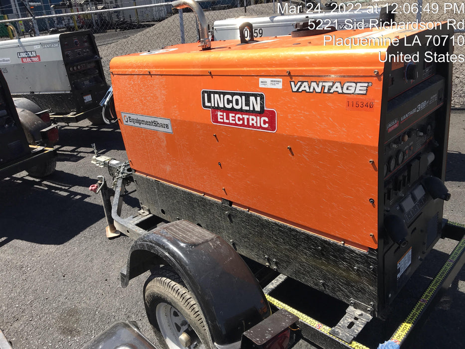 2020 Lincoln Electric Vantage 322 Ready-Pak 3