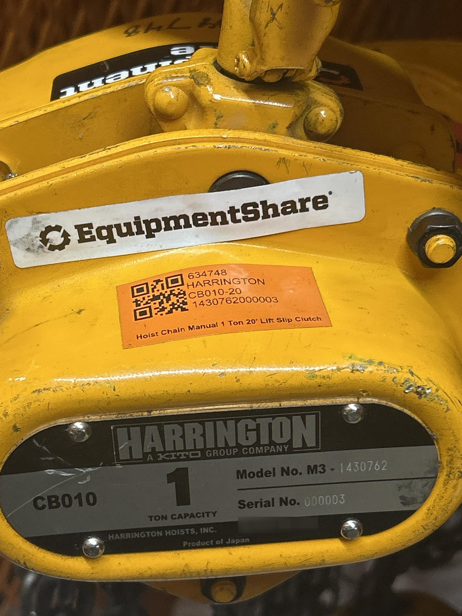2026 HARRINGTON CB010-20