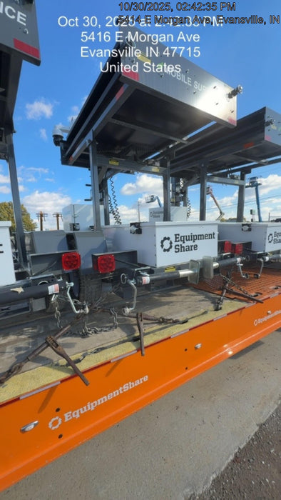 2025 NATIONAL SIGNAL Sunray Solar-Powered Mobile Integrator Tower