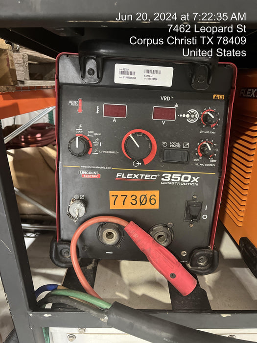 2020 LINCOLN ELECTRIC FLEXTEC 350X