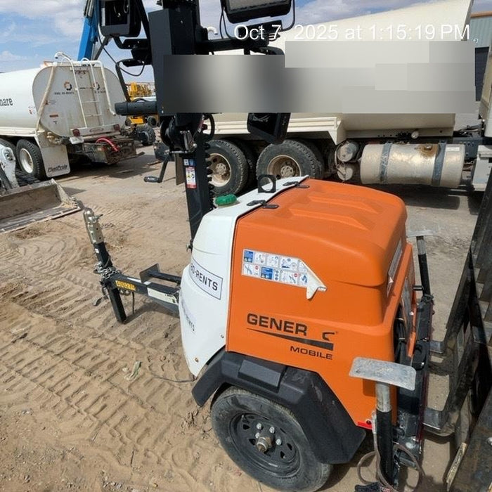 2024 Generac MLT2 Diesel, Flex Switch 120V Input, Powerzone Controller, 
(4) 320W LED Lights, 4kW Generator, 39.9 Gal Fuel Tank, 2" Ball, T3