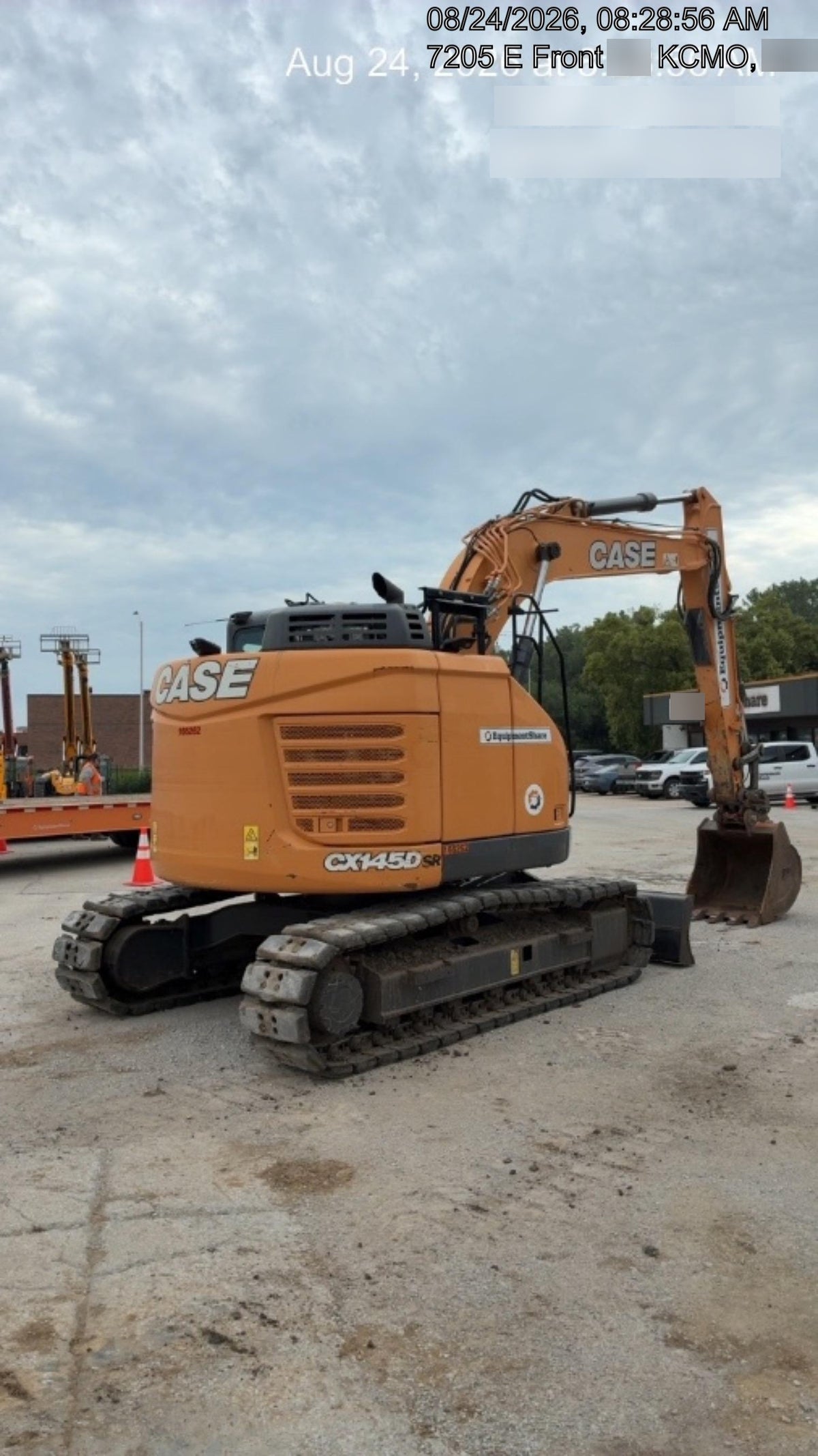 2021 CASE CX145D SR