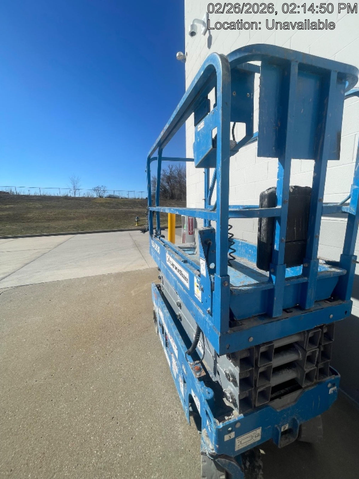 2019 Genie GS-1930 Fixed Rails with Chain Entry