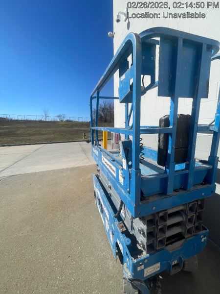 2019 Genie GS-1930 Fixed Rails with Chain Entry