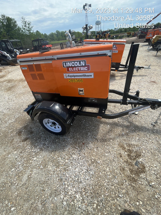 2022 Lincoln Electric LE400 Kubota V1505, Trlr, Cable Rack, Light Kit, ES Decals, T3