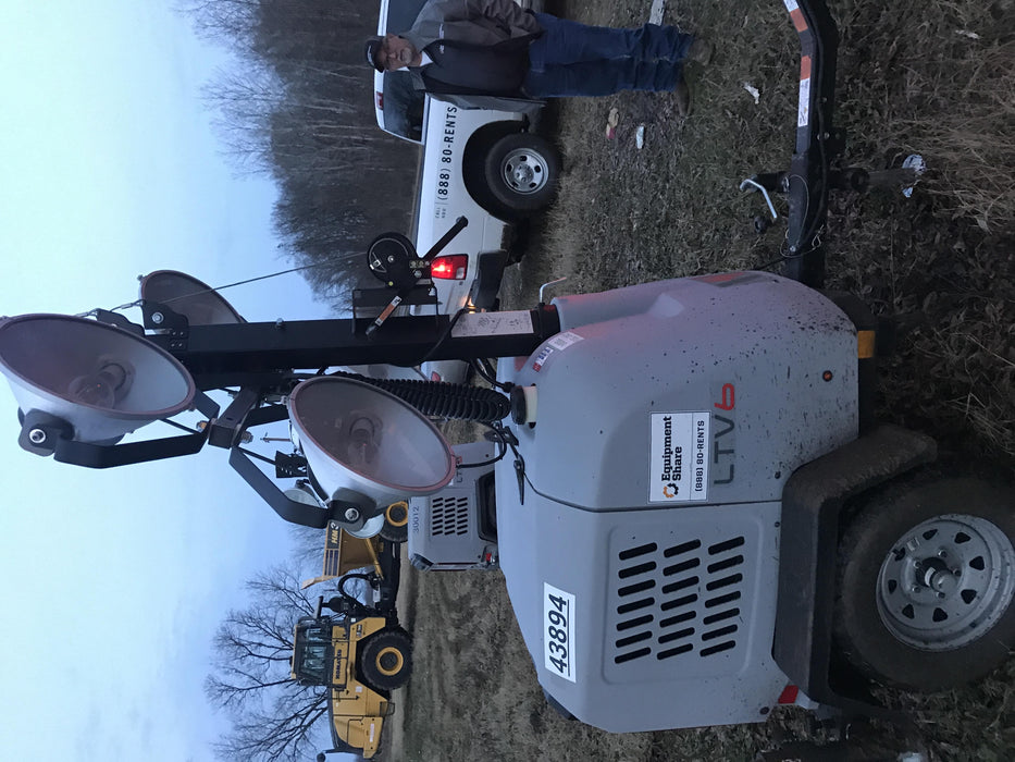 2019 Wacker Neuson LTV6L-MH Wacker Neuson LTV6L Mobile Light Tower w/Fuel Level Sensor Installed