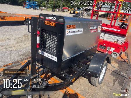 2024 Lincoln Electric LE400 Kubota V1505, Trlr, Cable Rack, Light Kit, ES Decals, T3