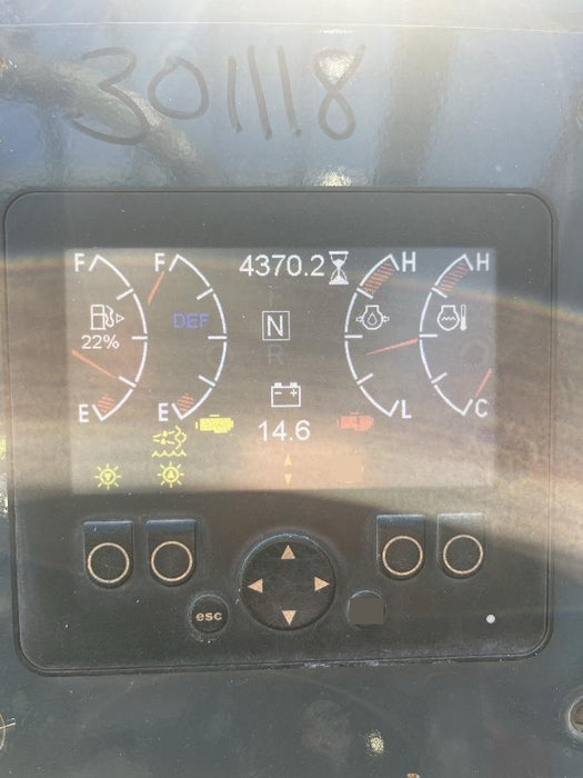 2018 Manitou MTA10055 Manitou MTA 10055 w/Cab/Heat/AC, Work Lights/Strobe, Aux Hyd, Solid Tires, Lift Hook, 66" Carriage, 60" Forks