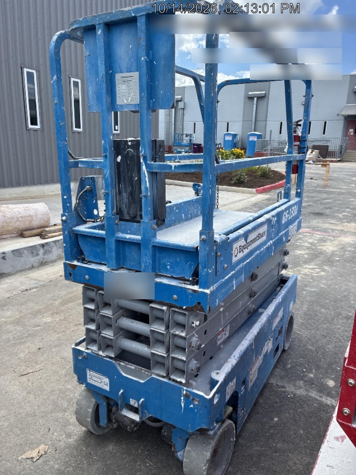 2019 Genie GS-1930 Fixed rails with chain Entry