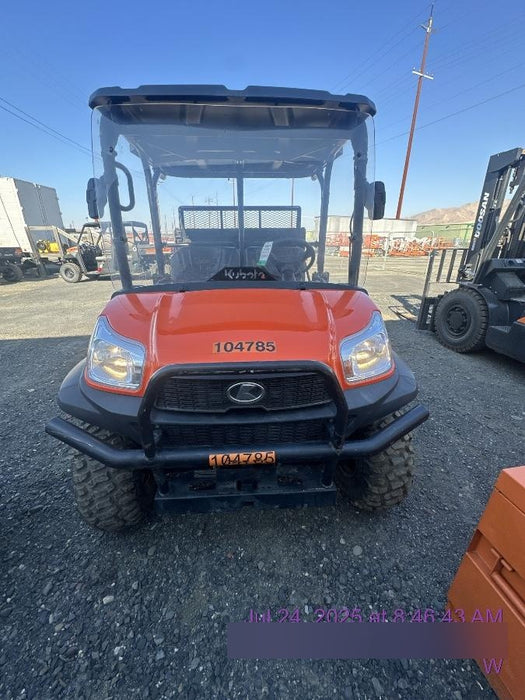 2020 Kubota RTV-X1140W-H 4WD utility cart -LED strobe -Windshield tempered glass -Plastic canopy -Wire harness kit -Backup alarm