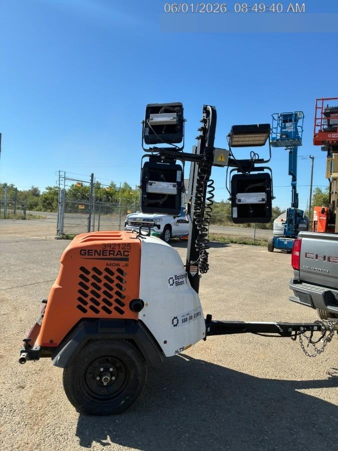 2024 Generac MLT2 Diesel, Flex Switch 120V Input, Powerzone Controller, 
(4) 320W LED Lights, 4kW Generator, 39.9 Gal Fuel Tank, 2" Ball, T3