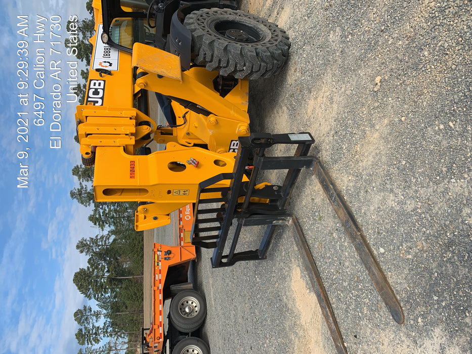 2020 JCB 510-56 Canopy, Solid Tires, Work Lights, Beacon, Aux Hydraulics, Back up Alarm, Lifting Eye, ES Decals