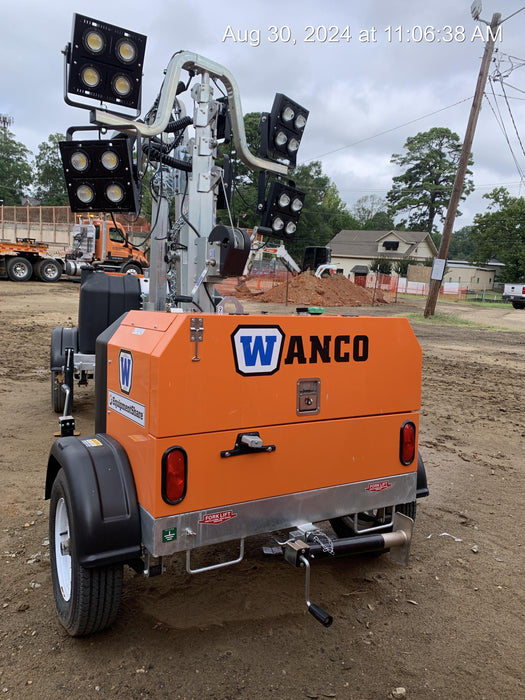 2024 Wanco WLTT-4MM4K Diesel, Deep Sea Controller, Shore Power Plug, Auto Start, (4) 350W LED Floodlights, 4kW Generator, 60 Gal Fuel Tank, 2" Ball, T3