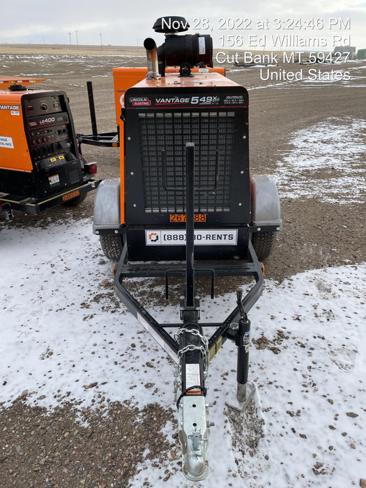 2022 Lincoln Electric Vantage 549X VANTAGE 549X READY-PAK 3