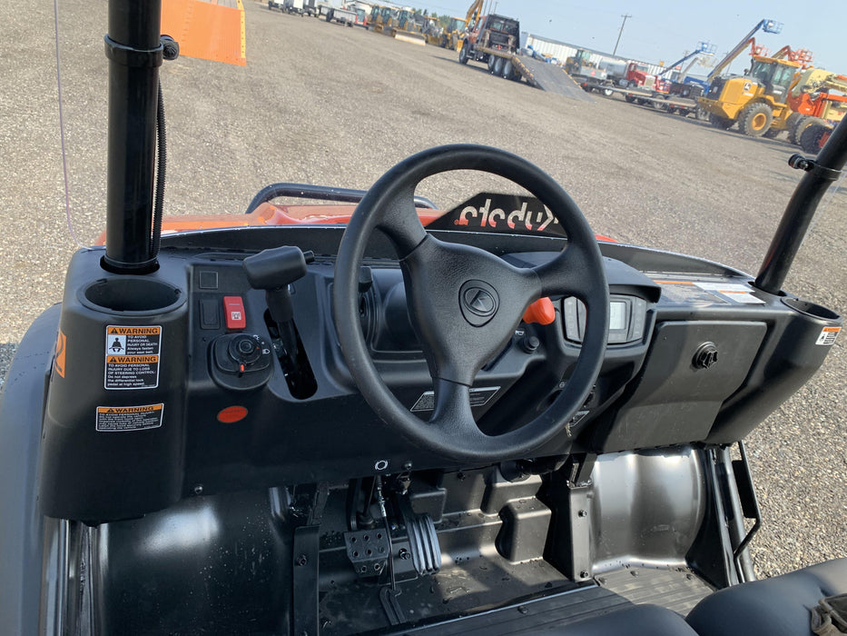 2022 Kubota RTV-X1140W-H Plastic Canopy, Windshield Acrylic Clear, LED Strobe Light, Wire Harness Kit, Back up Alarm