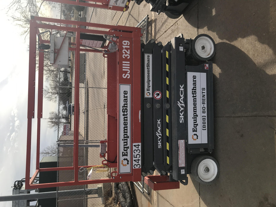 2019 Skyjack SJIII-3219 Standard w/Trojan Batteries