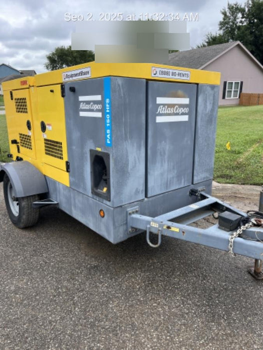 2020 ATLAS COPCO PAS 150 HF CS Enclosed