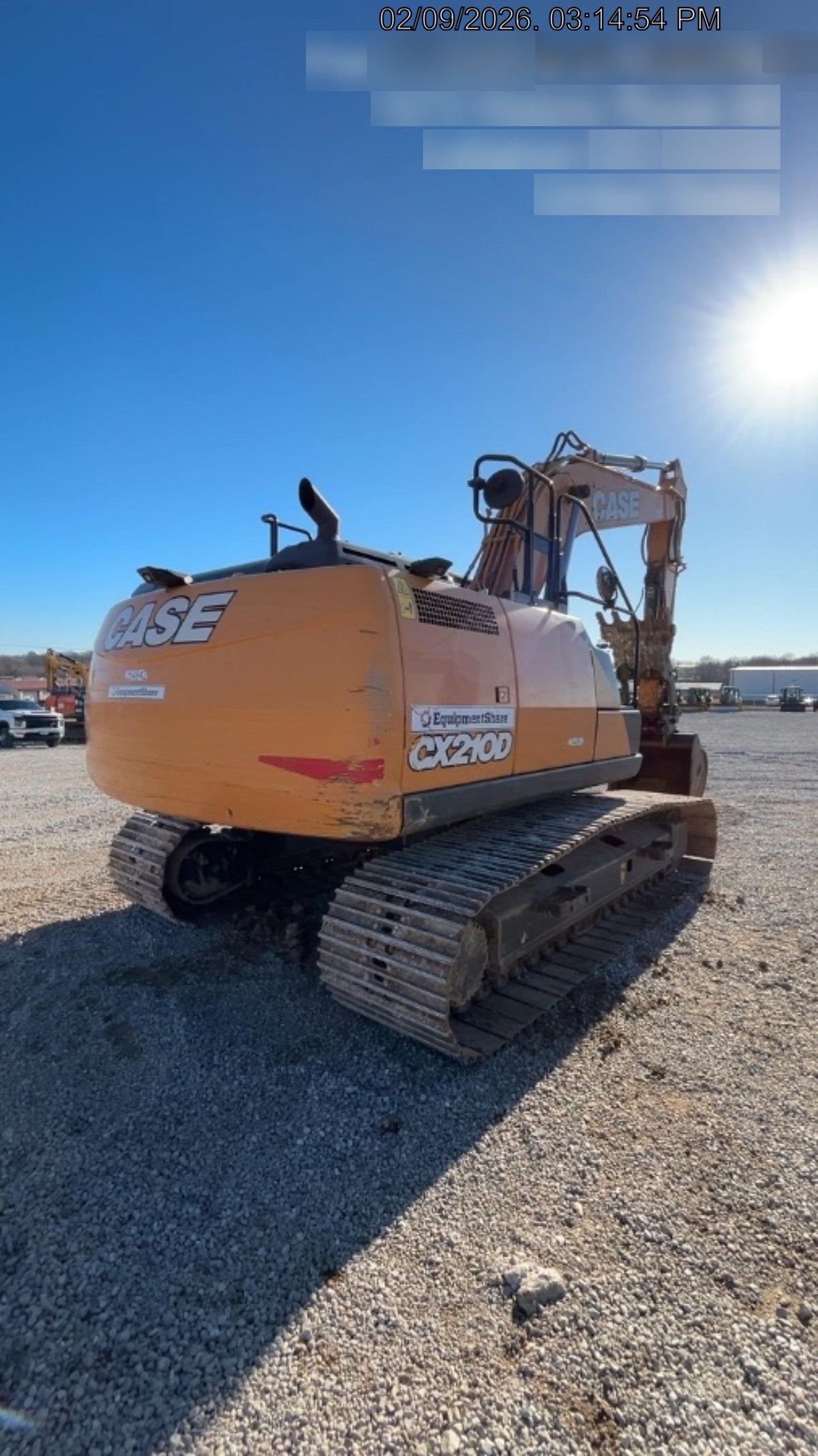 2022 CASE CX210D