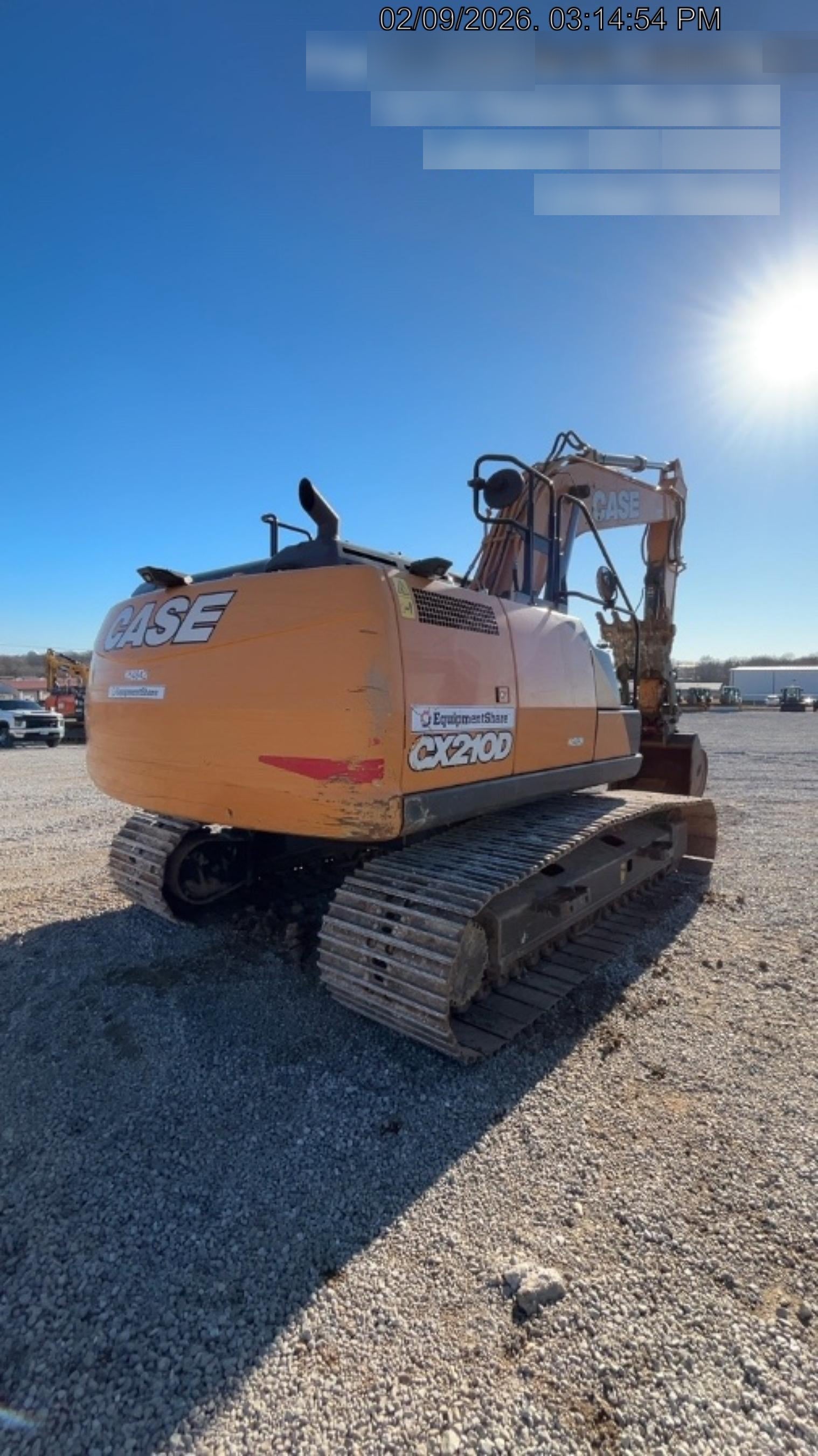 2022 CASE CX210D