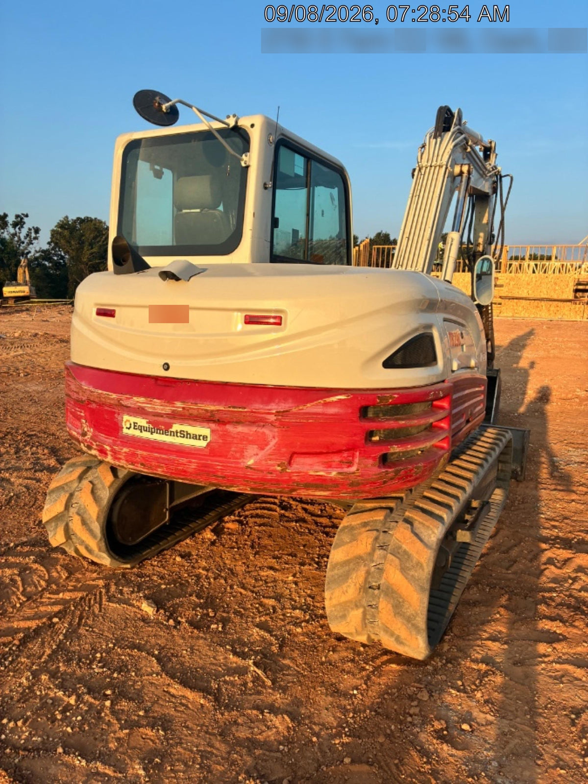 2019 Takeuchi TB290 Takeuchi TB290 Cab/Heat/AC w/Rubber Tracks, Auxiliary Hydraulics, Dozer Blade, Manual QC, 18/24/36" Buckets, Hydraulic Thumb Installed