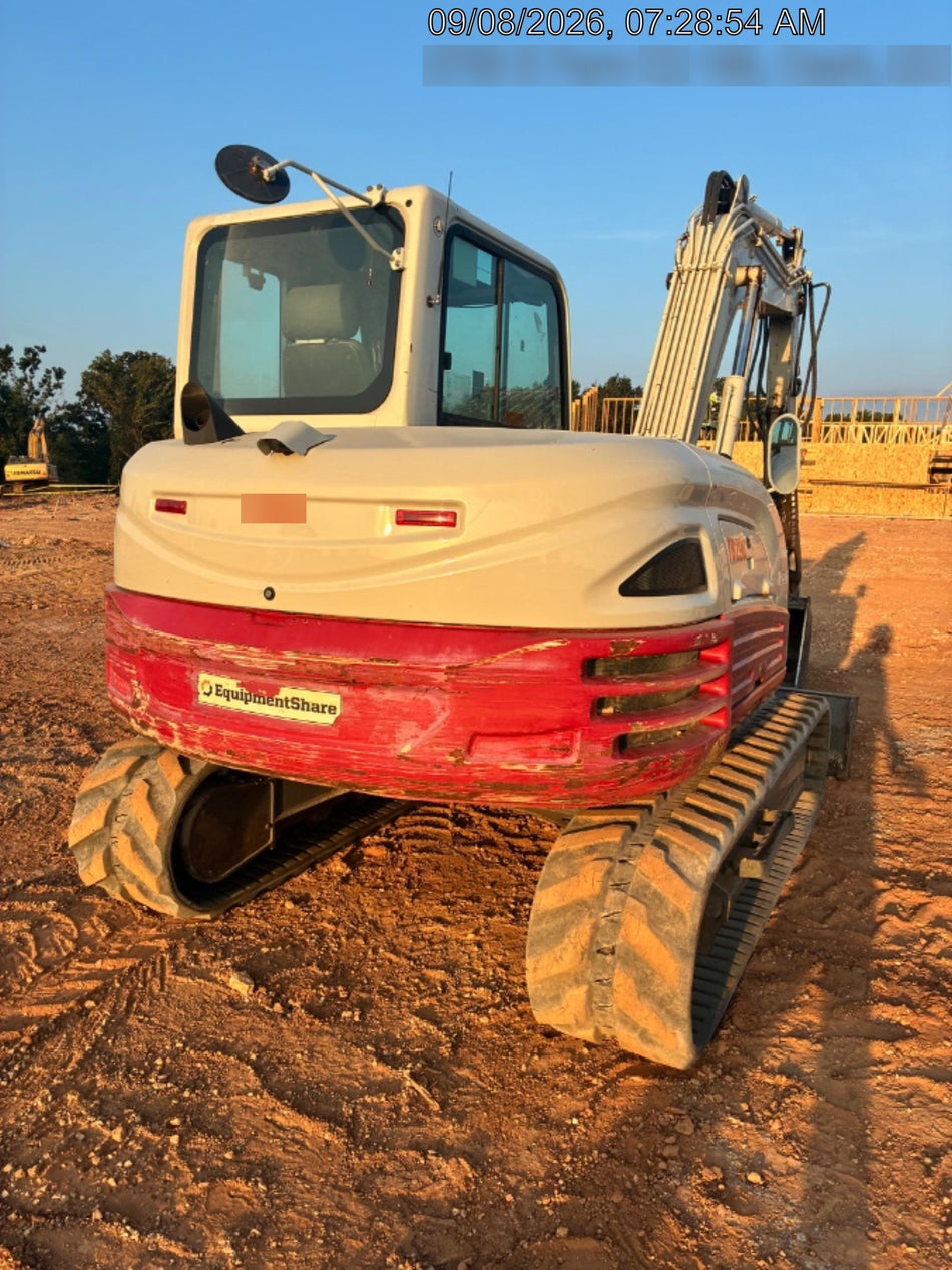 2019 Takeuchi TB290 Takeuchi TB290 Cab/Heat/AC w/Rubber Tracks, Auxiliary Hydraulics, Dozer Blade, Manual QC, 18/24/36" Buckets, Hydraulic Thumb Installed