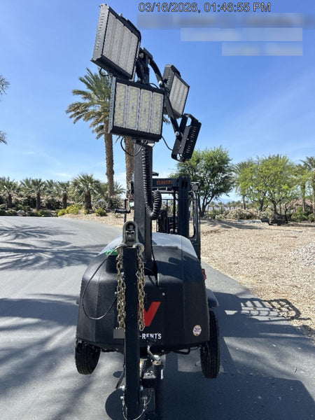 2024 Wacker Neuson LTT4 Diesel, Kohler KDW702, Deep Sea Controller, Auto Start, LED 320W, Bypass Outlet, T3