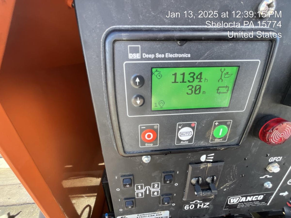 2024 Wanco WLTT-4MM4K Diesel, Deep Sea Controller, Shore Power Plug, Auto Start, (4) 350W LED Floodlights, 4kW Generator, 60 Gal Fuel Tank, 2" Ball, T3